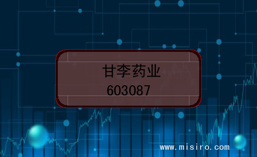 甘李药业股票代码(603087)